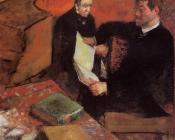 埃德加德加 - Pagan and Degas' Father